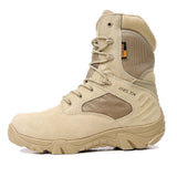 Summer Men's Desert Camouflage Military Tactical Boots Men Outdoor Combat Army Boots Botas Militares Sapatos Masculino