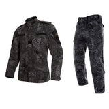 Tactical US Army Camouflage Combat Uniform Men ACU Multicam Camo Military Clothing Set Airsoft Outdoor Jacket + Pants Multicam