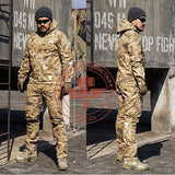 Army Military Tactical Cargo Pants Uniform Waterproof Camouflage Tactical Military Uniform Us Army Men Clothing Set