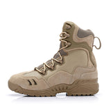 RoadTrack High-Top Tactical Boots Men Ankle Desert Boots Military Combat Shoes Wearable Durable Army Boots 45 Desert Spider -5