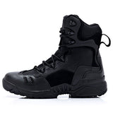 RoadTrack High-Top Tactical Boots Men Ankle Desert Boots Military Combat Shoes Wearable Durable Army Boots 45 Desert Spider -5