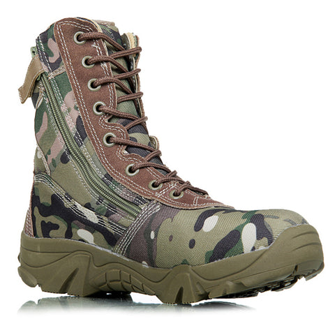 2017 new men camouflage and black tactical combat boots asker bot  men outdoor boots  army shoes  men climbing shoes