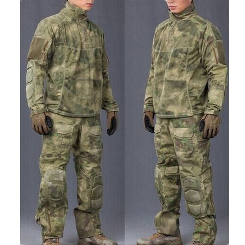 ATACS FG military uniform Camouflage suit sets Army Military uniform Combat Suit &Pants