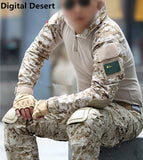 Army Clothing Tactical military uniform G3 Airsoft sport Frog Camouflage Suit US Army Multicam Woodland BDU Clothing Set
