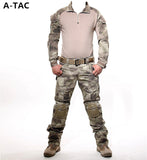 Army Clothing Tactical military uniform G3 Airsoft sport Frog Camouflage Suit US Army Multicam Woodland BDU Clothing Set