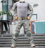 Army Clothing Tactical military uniform G3 Airsoft sport Frog Camouflage Suit US Army Multicam Woodland BDU Clothing Set