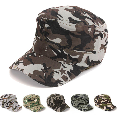 Unisex Fashionable Men Women Sun Visor Army Camouflage Baseball Cap Woman Man Snapback Soldier Combat Hat Cotton  Cap